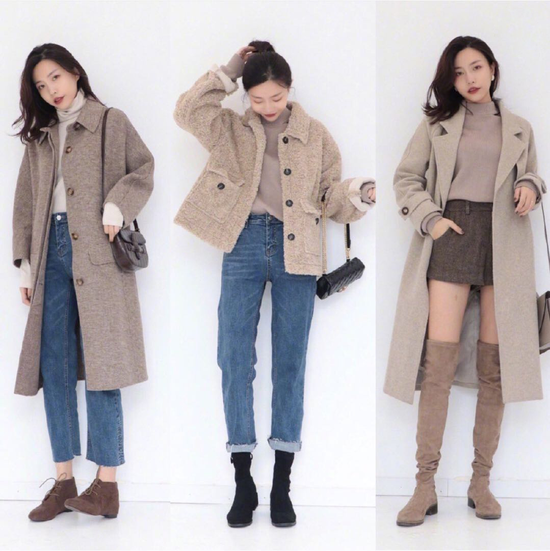 简约高级时髦的秋冬穿搭,秋冬极简风穿搭好看又日常