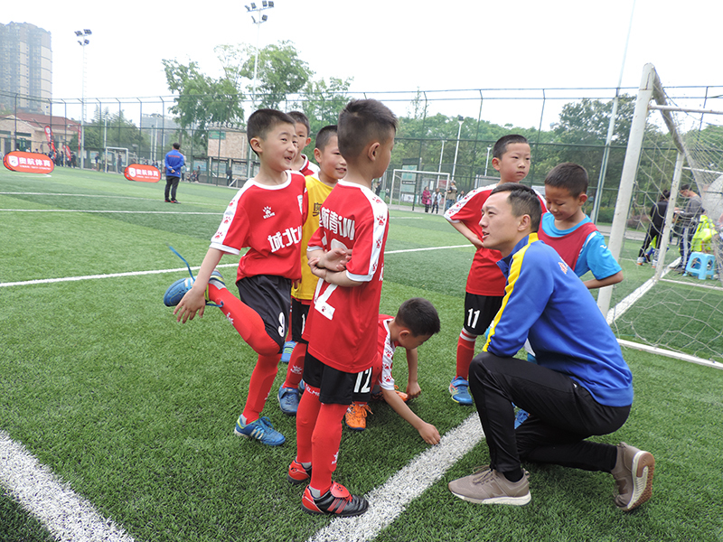 少儿足球联赛开幕,第十九届少儿足球联赛