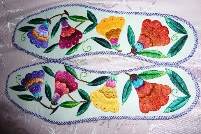 指尖飞舞鞋垫,100款惊艳手工鞋垫