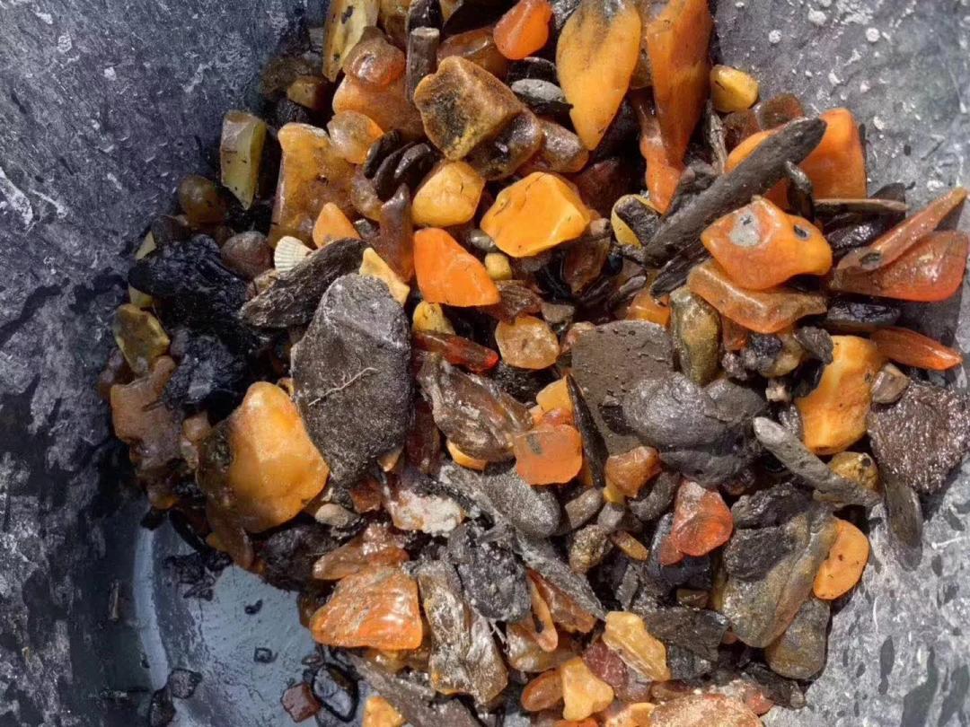 海滩捡蜜蜡,海边捡蜜蜡的利润