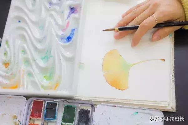 固体水彩颜料新手入门教程,水彩插画新手入门教程