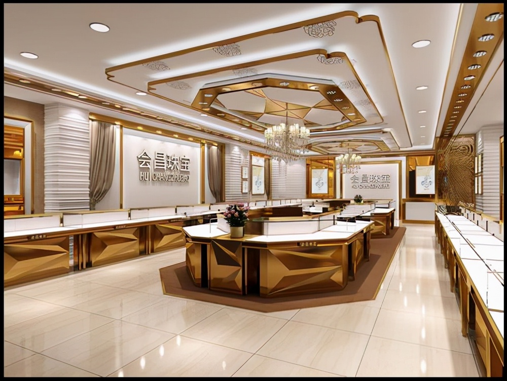 如何打造高端珠宝,创意高端轻奢时尚珠宝店设计