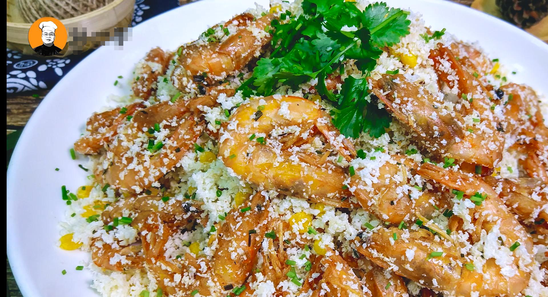 避风塘韭菜花炒基围虾做法,避风塘基围虾舌尖上的中国