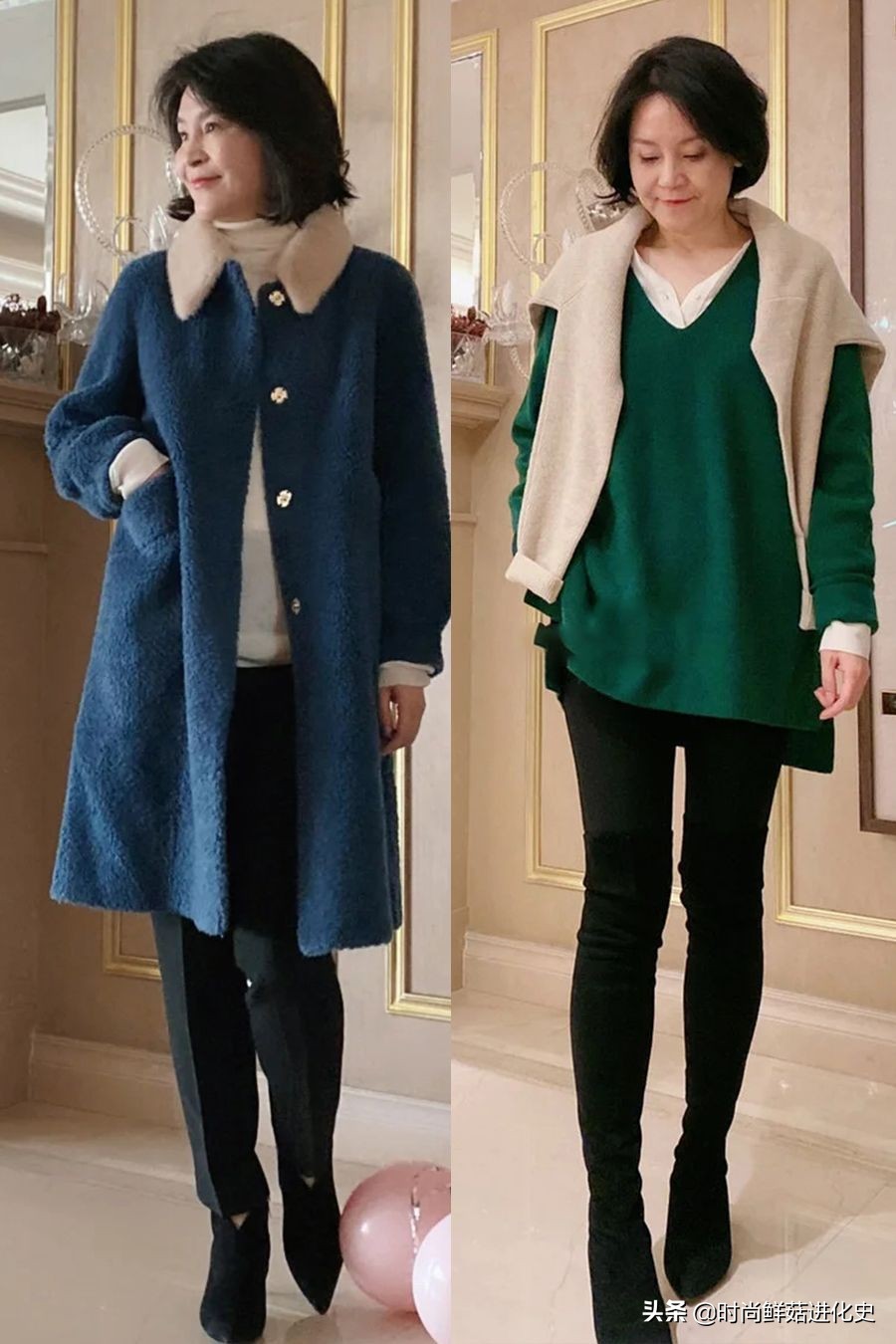 小脚靴裤显瘦,搭靴子的小脚裤显瘦款