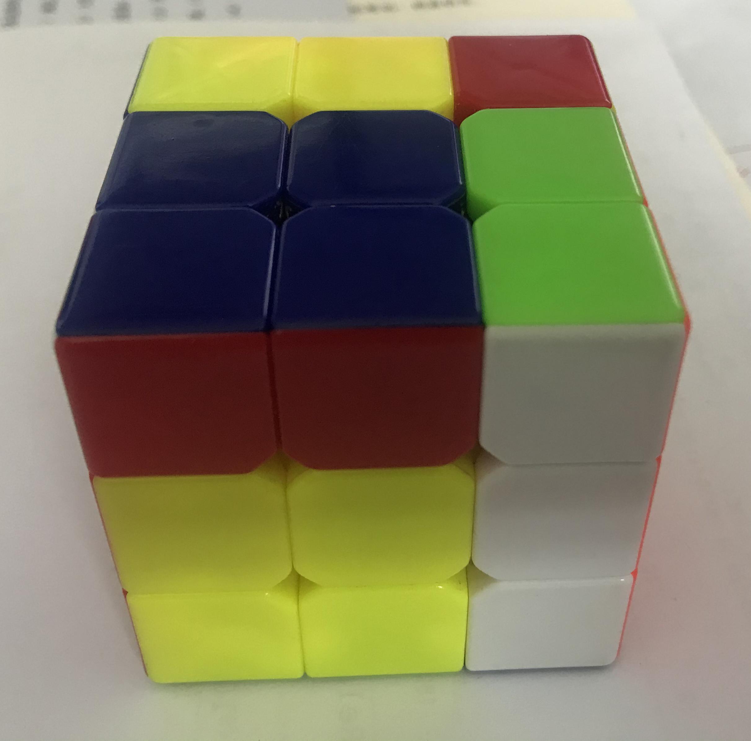 已经彻底打乱的魔方怎么简单复原,三阶魔方打乱后最简单的复原方法