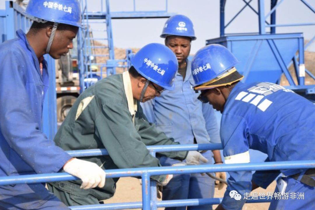 走进非洲No.338岁离开9岁女儿先生驻外中铁七局海外项目
