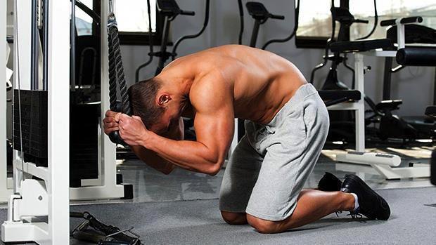 练腹肌练到腹肌抽筋,长时间不练腹肌腹肌抽筋