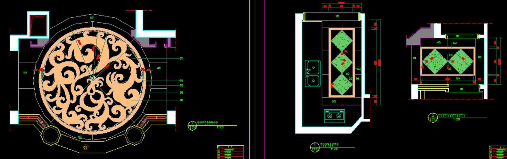 室内设计师位大师施工图,室内设计图100种