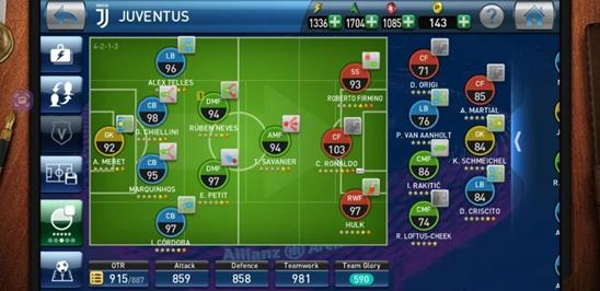 实况足球弗格森442,实况足球战略