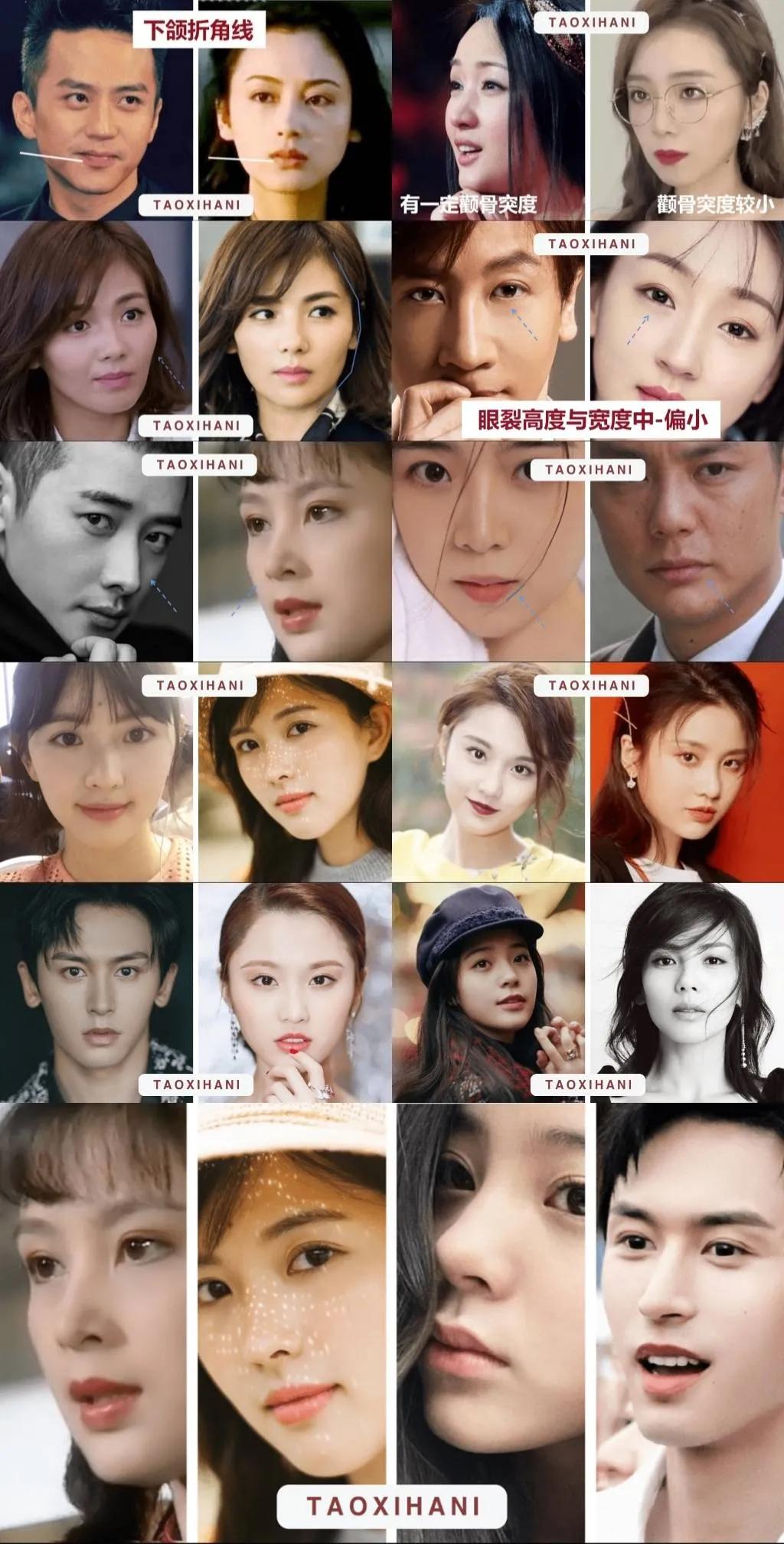 江西妹子典型长相图,江西地域长相特征