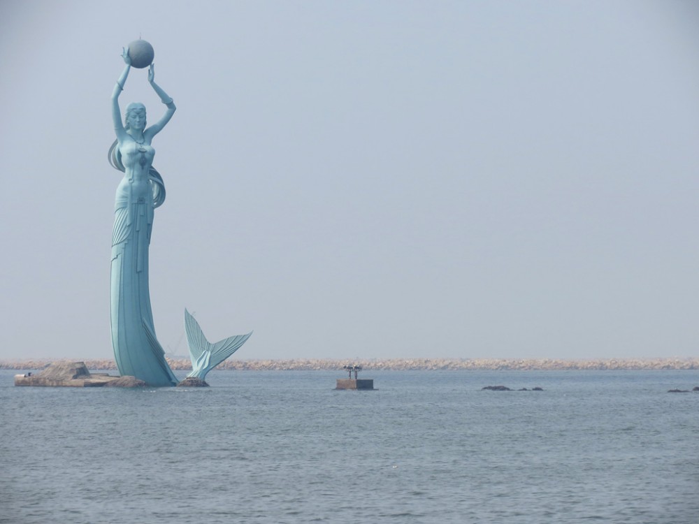 辽河入海口是哪个城市,全国唯一落日入海的城市