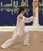 24式太极拳背向带口令慢动作教学,邱慧芳24式太极拳教学视频完整版