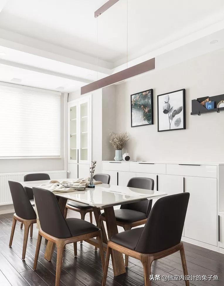 餐边柜怎么摆放好看图片视频,有餐边柜餐厅桌子怎么摆放最合适