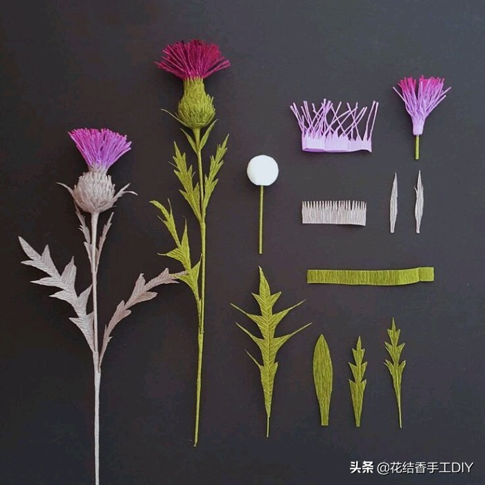 简单实用的小手工皱纹纸,纸艺手工制作大全简单又漂亮