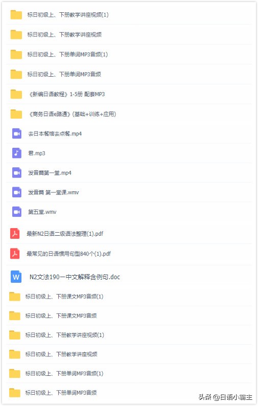日语学习日语初学者必备,日语口语零基础100句日语歌曲
