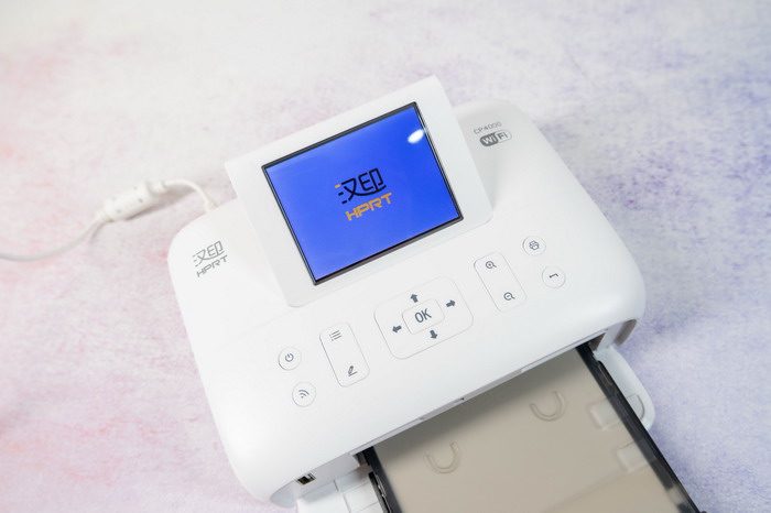 汉印cp4000小型照片打印机,汉印照片打印机cp4000插u盘