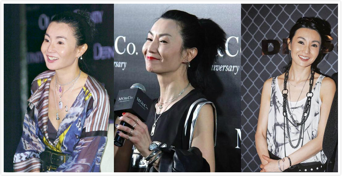 张曼玉珠宝,54岁张曼玉图