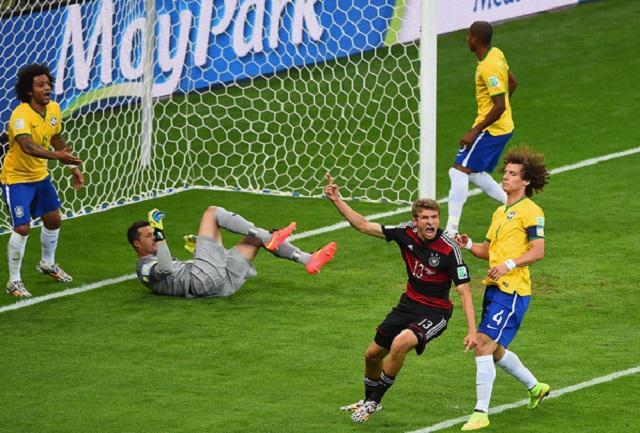 没有席尔瓦和内马尔的巴西队,被德国队吊打,绝不是偶然