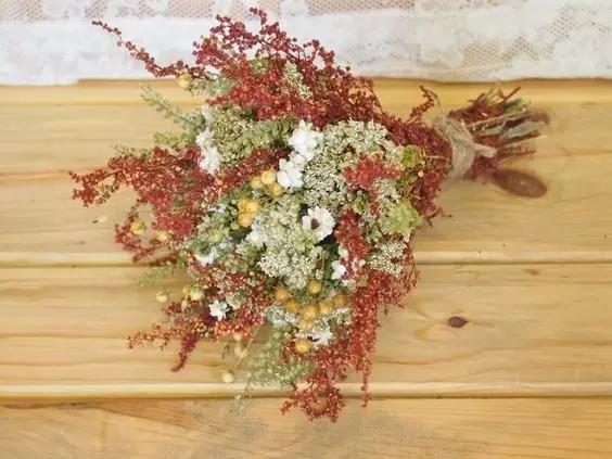 10个高颜值干花教程美爆了附教程,干花制作5朵花教程