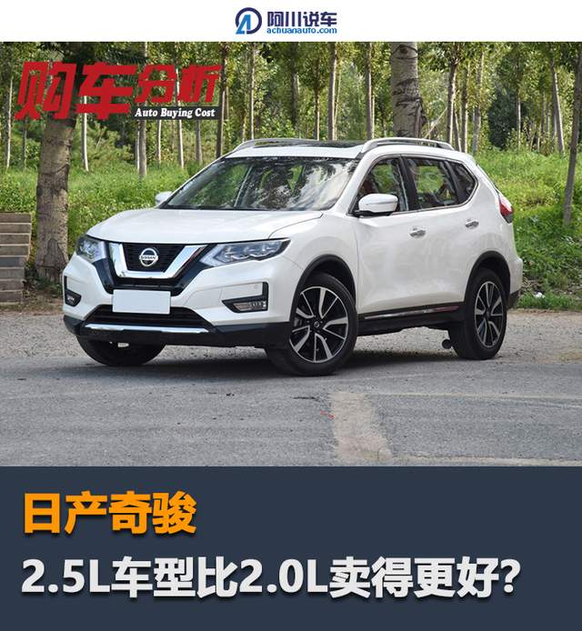新款奇骏2.5l四驱豪华版配置,为什么买奇骏的都是有钱人