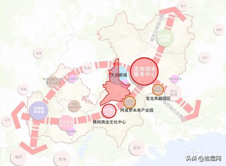 深圳龙岗区东部片区规划,深圳龙岗区最新发展定位