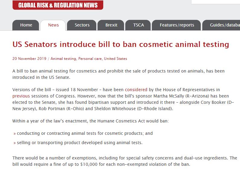 化妆品动物实验,不做动物实验的化妆品可靠吗