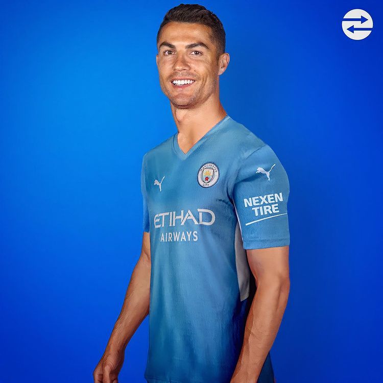 乔妹晒与C罗健身合照，俩人完美身材抢镜，总裁完全无视转会流言