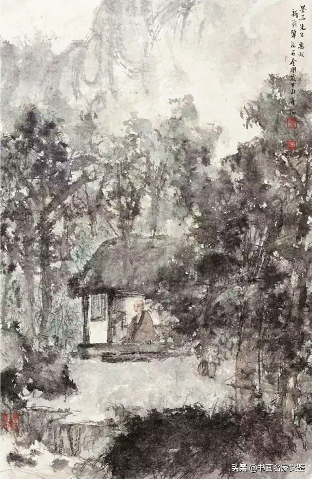 100幅傅抱石作品欣赏,傅抱石人物作品高清大图