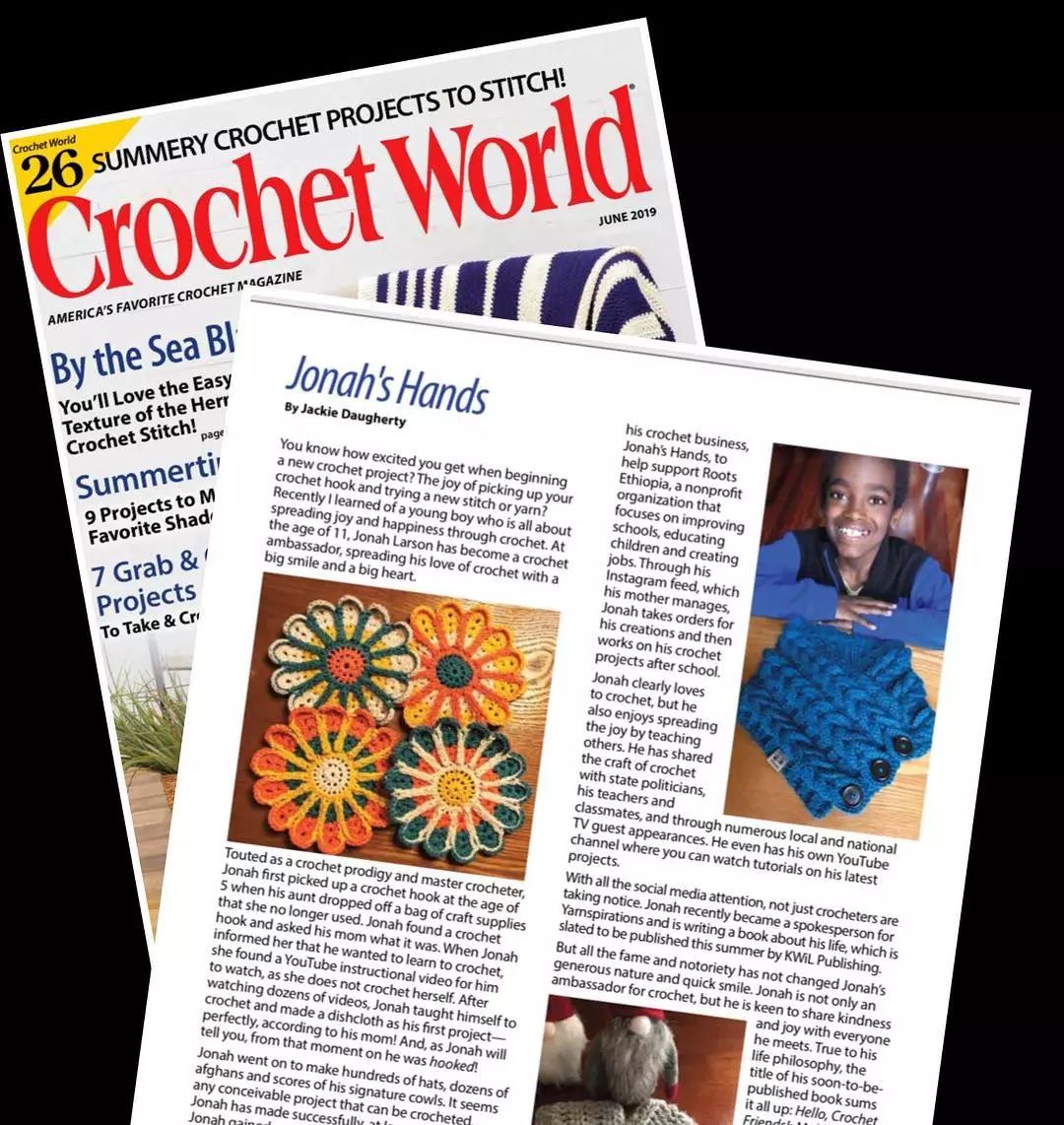 19万人看男生玩编织，他用钩针从弃婴，逆袭为美国“全民偶像”