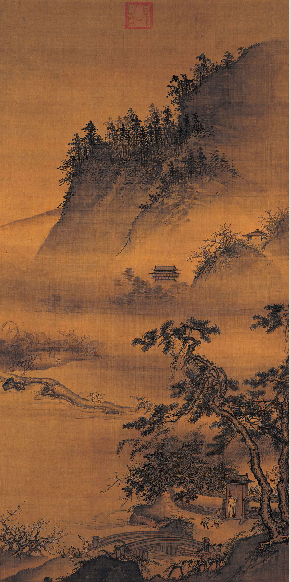 明清画人录|戴进:博学约取,兼美众善,铸就恣纵磅礴的超迈境界