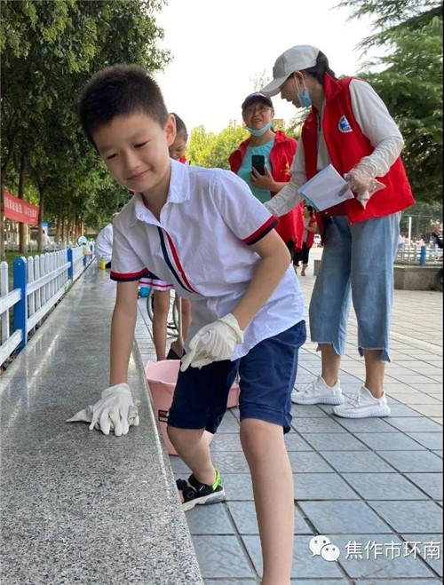 焦作环南一小夏令营,环城生态区文明实践志愿服务活动