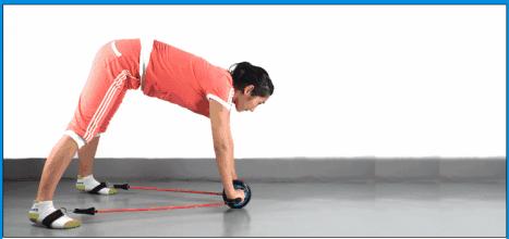 在家没器械?一根弹力绳练成蝴蝶肌!