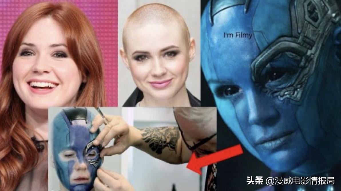 漫威角色的特效妆是如何完成的？幻视戴头套，星云演员牺牲最大