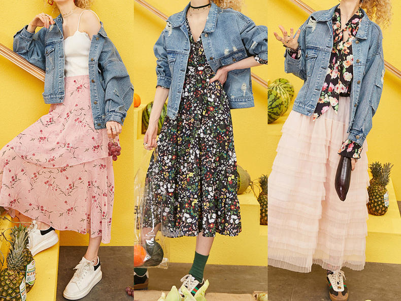 高端轻奢牛仔外套妖精的口袋,小众牛仔外套测评