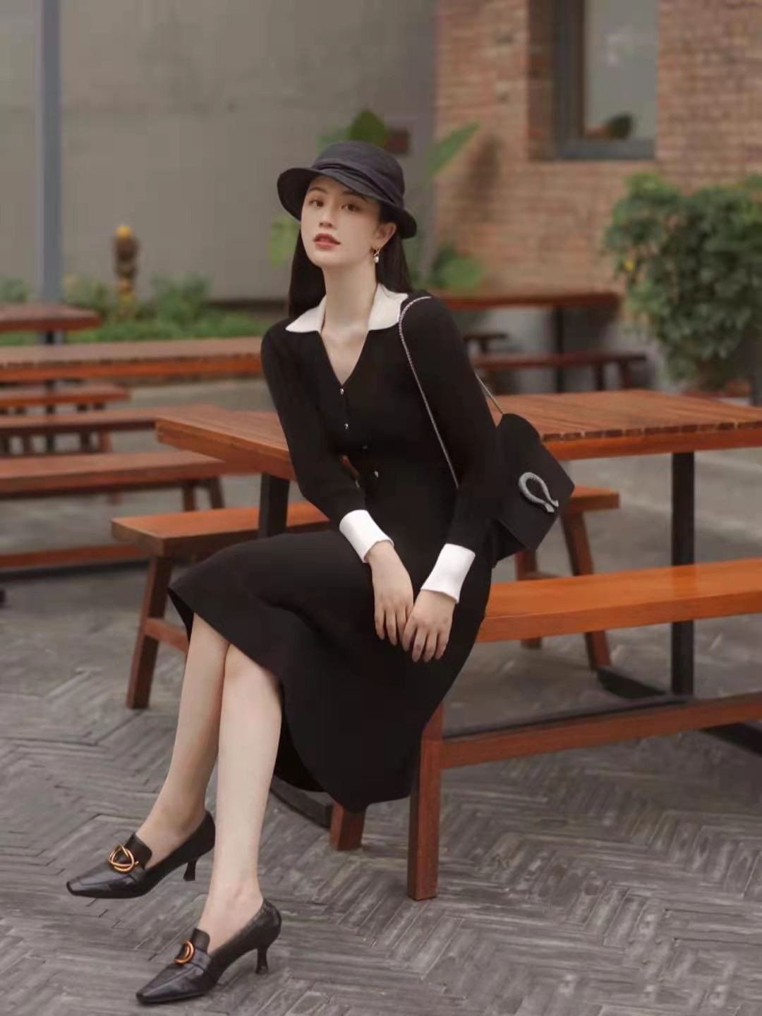 微胖女生适合穿什么样的裙子显瘦,微胖女生穿搭身高160cm120斤显瘦