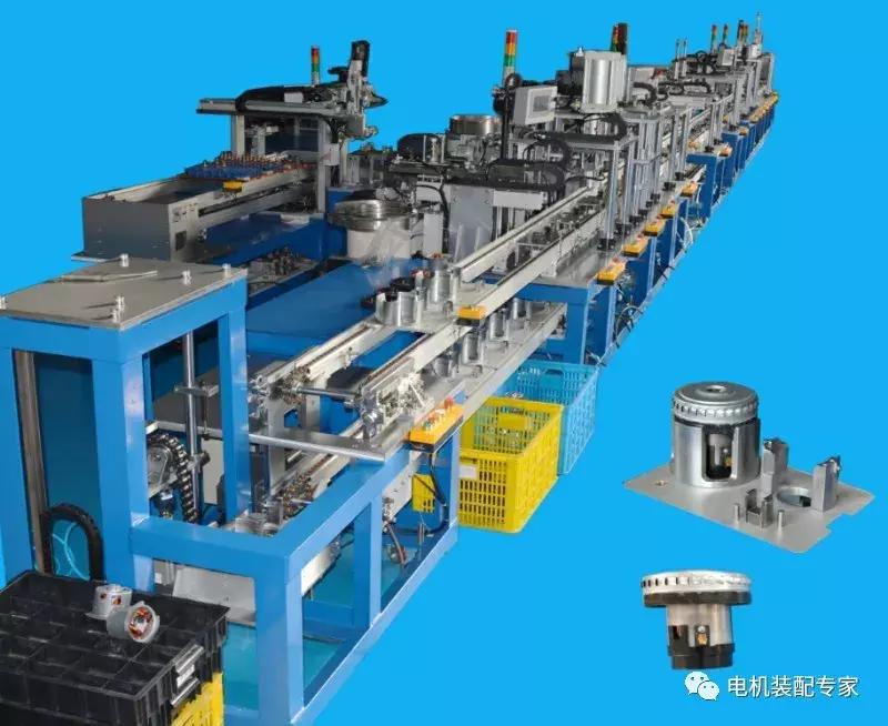 电机装配生产线定做,电机装配生产线安装流程