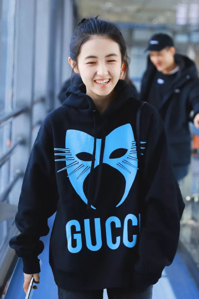 张子枫穿搭gucci,张子枫古驰活动
