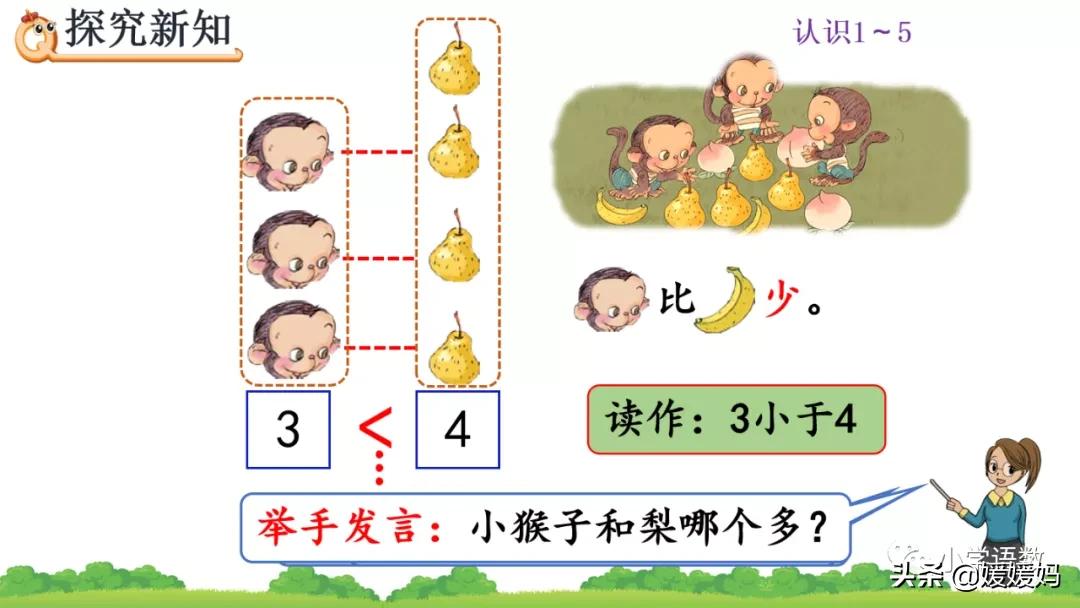 一年级数学比大小怎么教,一年级数学题比大小