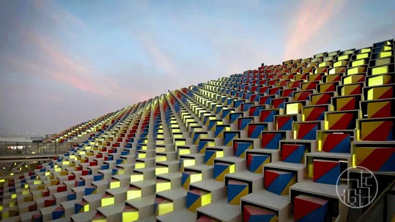 迪拜世博会中国馆正式试运营,迪拜世博会各国展馆建筑抢先看