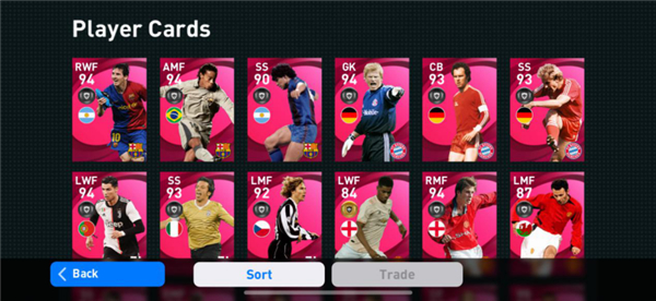 实况足球2024手游梅西,实况足球2021手游最强双中锋