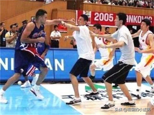中国男篮史上最强的打架,中国男篮打架有多劲爆