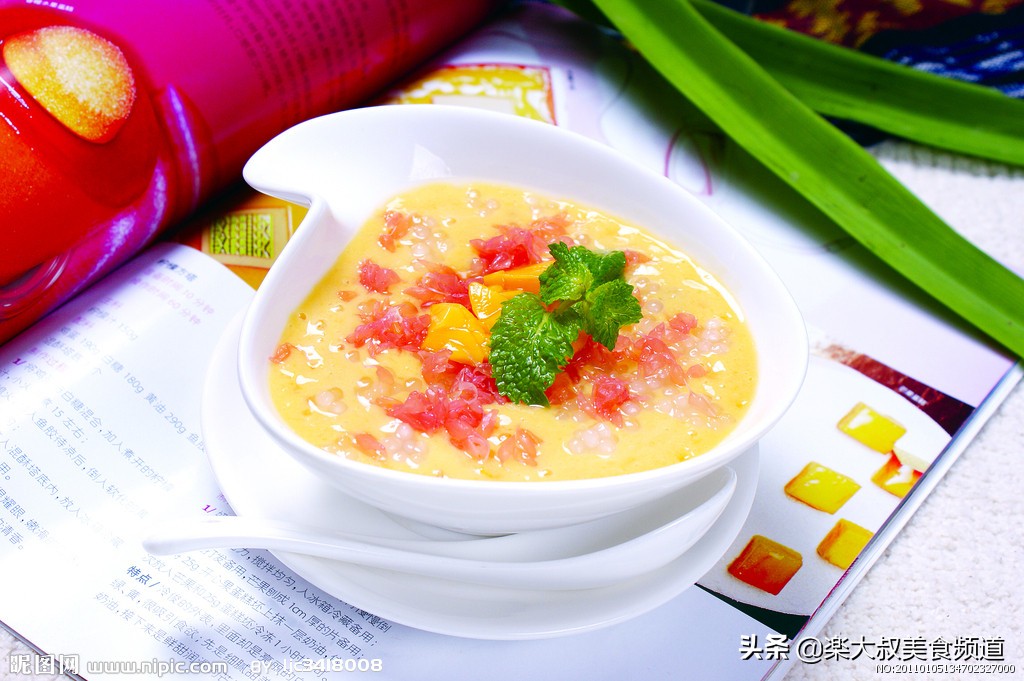 满记甜品杨枝甘露做法,满记紫米杨枝甘露做法