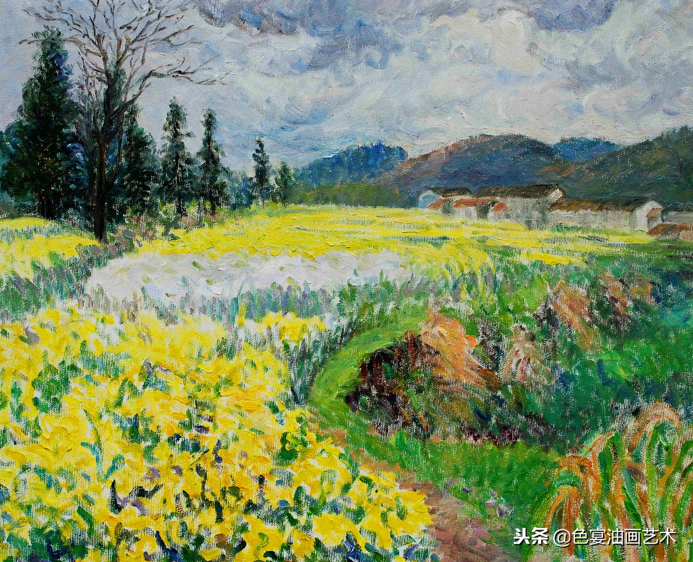 俄罗斯油画大师风景油画教程视频,油画大师油画风景创作教学视频