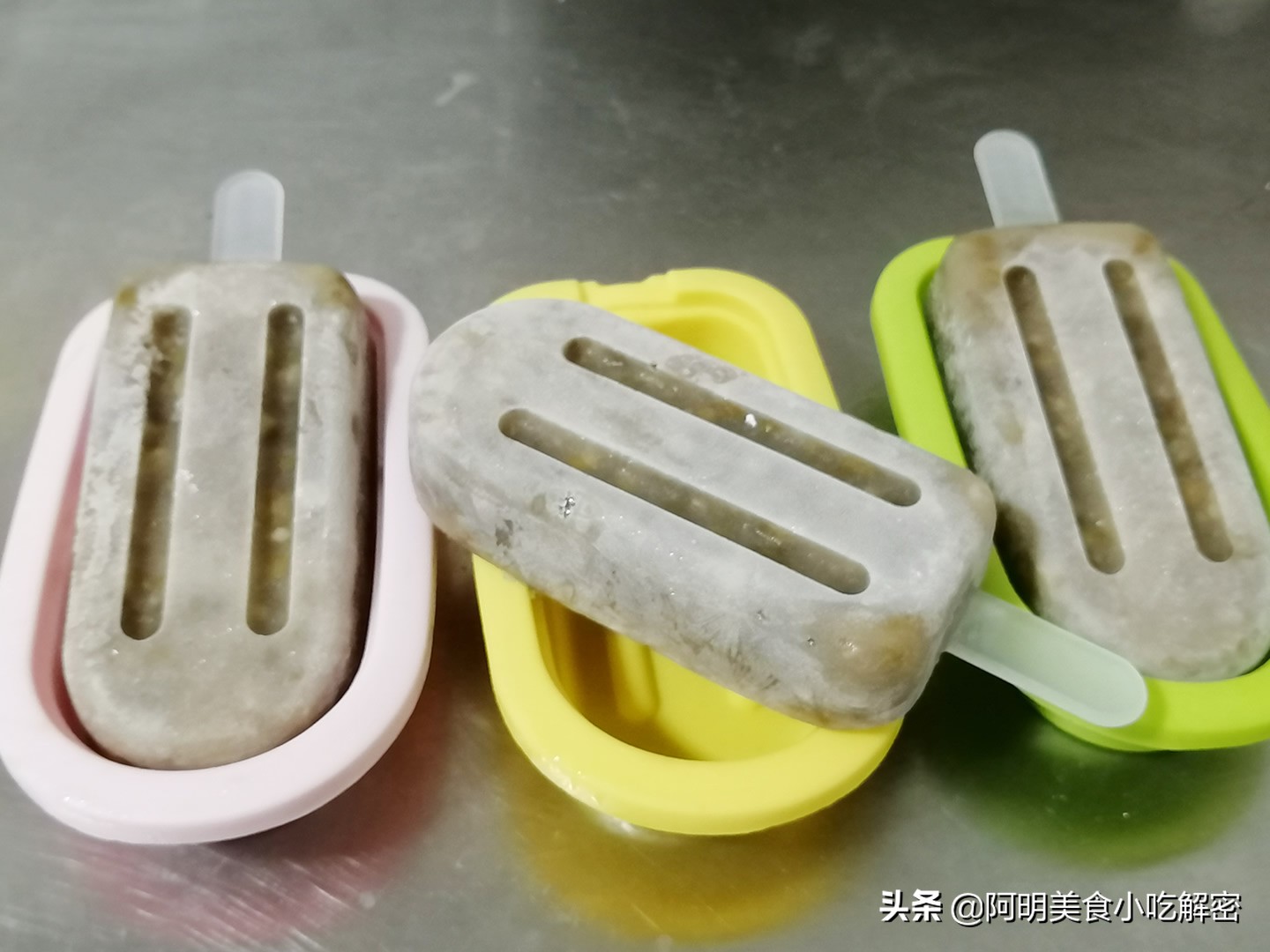 绿豆冰棒的做法，清凉解暑，健康无添加，吃着放心，小时候的味道