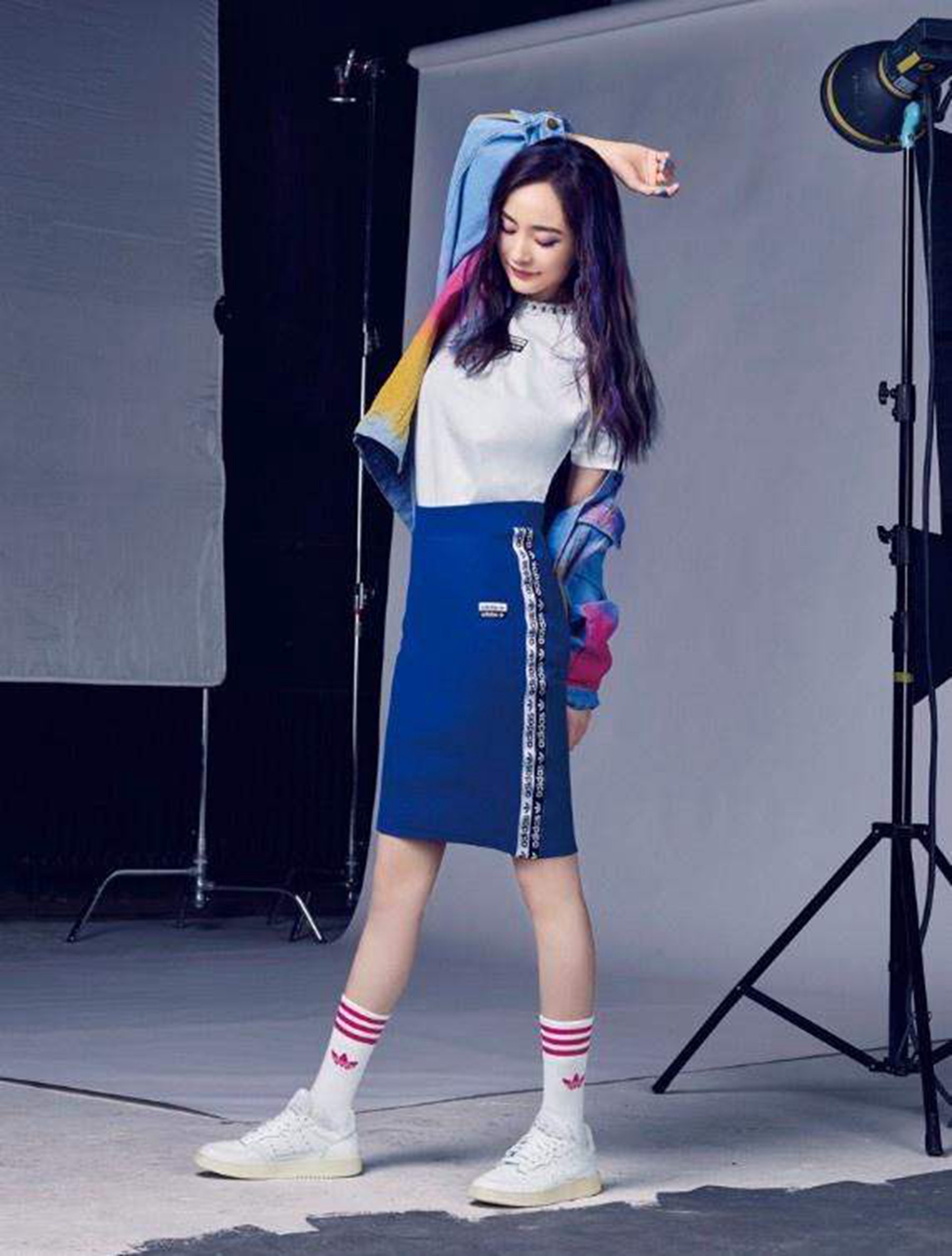 杨幂堆堆袜女款网红款,堆堆袜时髦