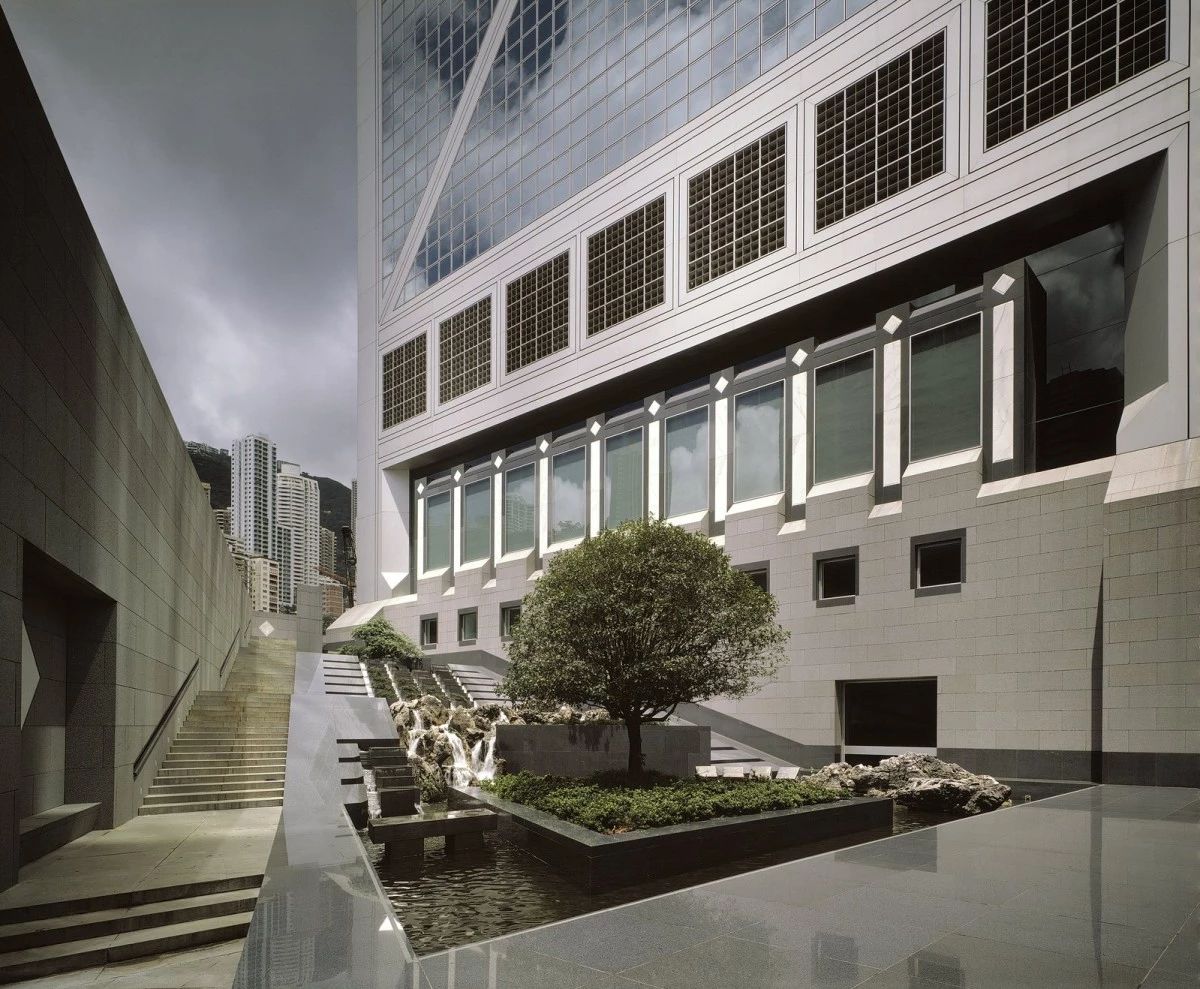 贝聿铭设计的香港中银大厦,香港中国银行大厦贝聿铭