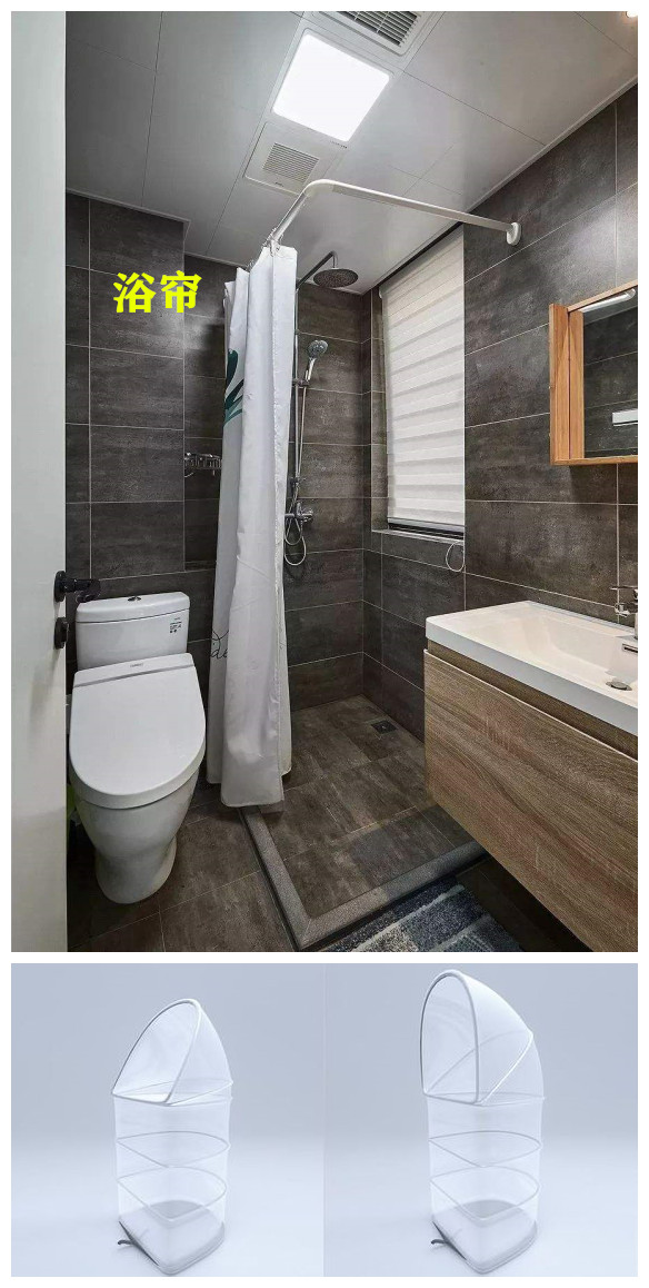 卫生间简易推拉式淋浴房,淋浴房既简单又实用