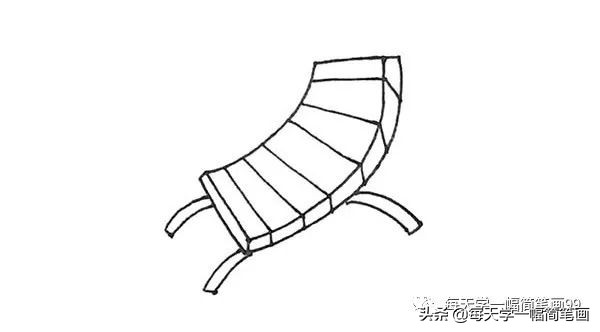 不同椅子简笔画简单又好看教程,如何画简笔画教程