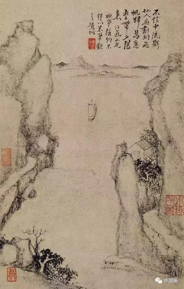 枯笔讲解,赏析枯笔