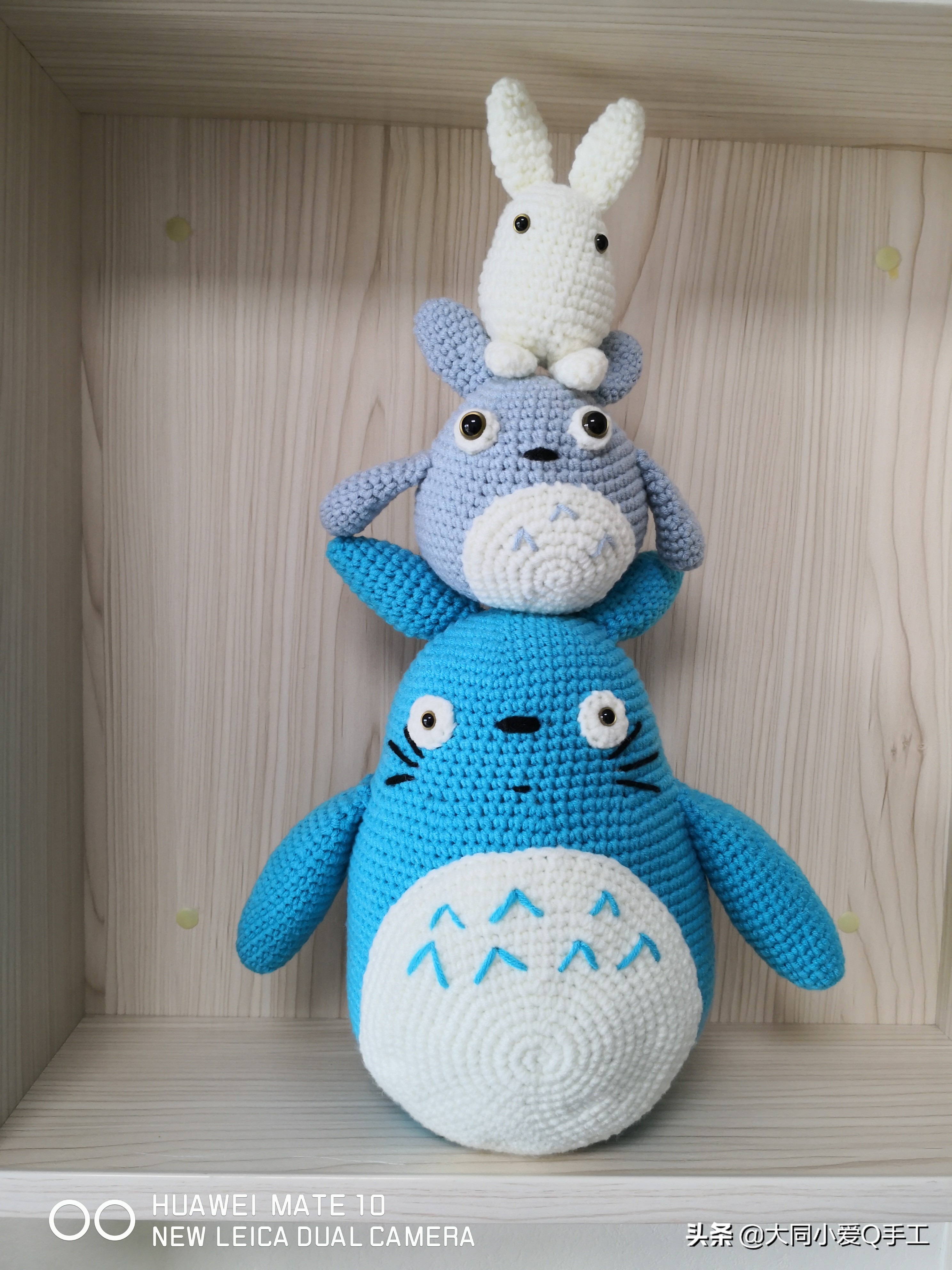 冰条钩织龙猫 (龙猫钩织图解)